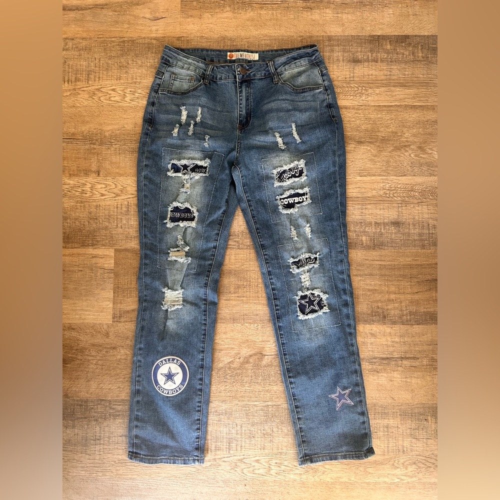 NFL Dallas Cowboys Patchwork Women’s Jeans
